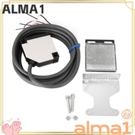 ALMA E3JK-R4M1 Photoelectric Switch, E3JK-R4M1 ABS Housing Specular Reflection Sensor, AC/DC Optiona