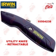 IRWIN 10504238 UTILITY KNIFE - RETRACTABLE SCISSOR CUTTER CUTTING