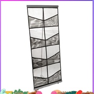 Vertical Brochure Stand Grid Brochure Display Stand Portable Brochure Stand for Trade Shows and Reta