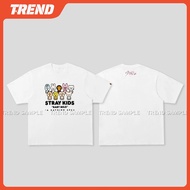 KPOP Stray Kids APE Merch Cotton T-shirt - Felix Hyunjin Print, Unisex Vintage, Plus Size
