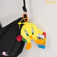 SEOUL Looney Tunes Plush Pendant, Tasmanian Devil Stuffed Animal Bugs Bunny Keychain, Cute Classic C