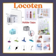 GANTUNGAN Broom Hanger - Mop Holder - Broom Mop Hanger