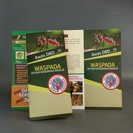 Leaflet/brosur Waspada Dengue Fever Dengue and Efforts to Prevent Dengue Fever - Beware of Dengue Fe