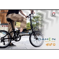 Sale!! 20” dahon hit alloy shimano 6sp folding bike (support 130kg rider) basikal lipat