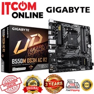 GIGABYTE B550M DS3H AC R2 AM4 SOCKET MATX MOTHERBOARD