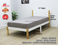 Yi Success Popular Wooden Single Bed Frame / Solid Wood Single Bed / Katil Bujang Kayu / Katil Single /Bedroom Furniture