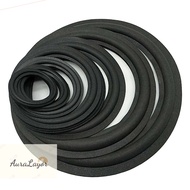 [AuraLayor] 3-12 Inch Speaker Surround Rubber Woofer Edge Ring Foam Audio Repair new