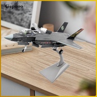 [Gepnoo] 1/72 Scale F35 B Fighter Jet Model Alloy Airplane Model with Display Stand