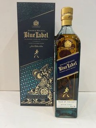 Johnnie Walker Blue Label Whisky  鼠年 限量版 藍牌  威士忌 750ml