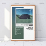 C021 Kendrick Lamar Damn Good Kid Maad City Album Music Modern Canvas Painting Poster Prints Wall Pi