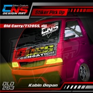 Stiker Kabin Depan Pick Up BOS MUDA SENSATION OLD CARRY LAMA / T120SS Dll Custom Bisa Request - Stik