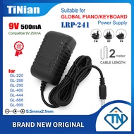 9V 500mA Compatible 250mA AC/DC Adapter LRP-241 for Global GL-220 GL-288 GL-290 GL-400 GL-444 GL-888