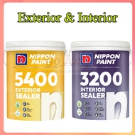 NIPPON Exterior Wall Sealer 5400 5L l Interior Sealer 3200 5L l Nippon Paint 8100 Weatherbond Sealer