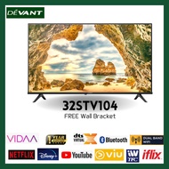 DEVANT 32STV104 32 inch HD Ready Smart TV - Netflix, YouTube and FREE Wall Bracket