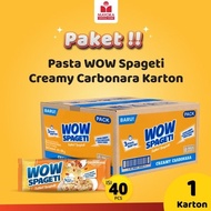 WOW Pasta Spaghetti Creamy Carbonara Carton