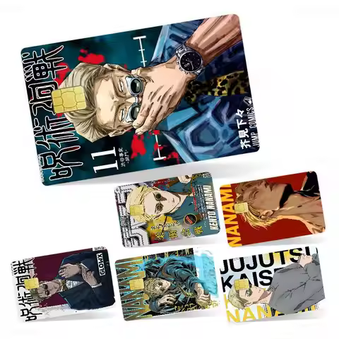 Nanami Kento Anime Young Creidt Card Debit Card Sticker Film Case Front Tape For Small Big Chip No C