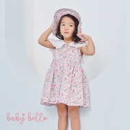 BABY BELLO - Mira Berry Flower Dress