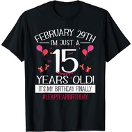 Feb 29Th Birthday Leap Year 60Th Birthday Gifts 60 Years Old T-Shirt