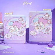 AppleSheep x Little Twin Stars (OrigamiTrifold) เคสสำหรับไอแพด GEN 10-11 / AIR 4-7