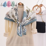 Silk scarf 90x90 - scarf 90x90 - silk scarf 90 HIGH QUALITY women's scarf - GENUINE FABRIC PRODUCTS