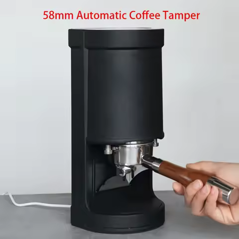 HomeWise TE-2 58mm Automatic Coffee Tamper Machine Touchscreen Electric Espresso Tamper 58.5MM Elect