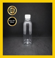 [250ml/330ml] Empty PET Juice Plastic Bottle | Botol kosong plastik | Kopi teh bubble tea bottle