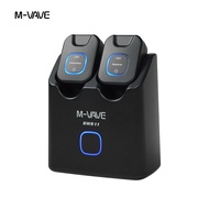 M VAVE 5.8GHz Wireless Audio System with 24bit/48KHz, 10h Battery, 30m Range 6 Channels with Chargin