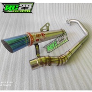 Rl RED LEO 51mm EXZOS FOR FZ150i YZF R15 LC 135 SPARK RX EXCITER150 Y15ZR RS150R BELANG R150 RS150 W