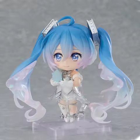Anime Chibi Hatsune Miku Symphony 2025 Sapporo Concert Action Figures Q Version Dolls Desktop Orname