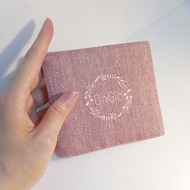 OhGio 鳳梨葉錢包/粉短夾/永續環保翻轉農廢/素食皮夾