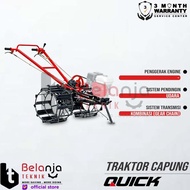 QUICK TRAKTOR BAJAK SAWAH CAPUNG METAL TANPA MESIN PENGGERAK - GEMILANG CIPTA