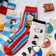 Snoopy Socks B Adult Long Socks with Cartoon Pattern
