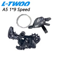 LTWOO New A5 1X9 9 Speed Derailleurs Trigger Groupset 9s 9v Shifter Lever 9 Speed Rear Derailleur sw