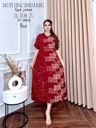Batik Usman - Terbaru Daster Semata Kaki - daster kekinian - daster busui - daster twill rayon - das