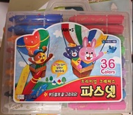 AMOS 36色 兒童蠟筆