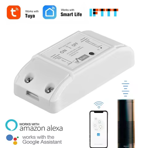 1pcs Wifi DIY Interruptor Smart Switch Wireless Remote Controller Home Control Works with Alexa Goog