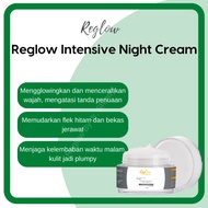 hk2 Reglow Night Cream dr Sindy Skincare Krim Pelembab Malam Anti