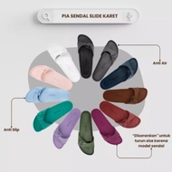 Bata sanda slop rubber pia women's original product original bata