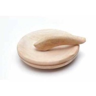 Wooden Mortar and Pestle Wooden Mortar and Pestle (Set with Pestle)