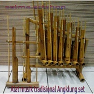 (0_0) Angklung Bambu Set -Alat musik Tradisional Angklung Untuk anak