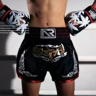 Men Muay Thai Shorts Kids Women Bjj MMA KickBoxing Fight Grappling Trunks Boys Girls Training