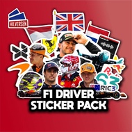 F1 2025 Driver Kiss Cut Sticker Pack F1 [READ DESCRIPTION - Hilversen ]