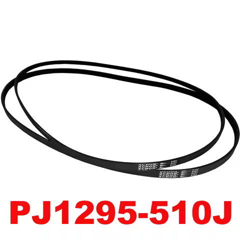 V-Belt 510J PJ1295 3/4/5/6/7 ribs Fitness bike belt, Bike conveyor belt, Spinning bike belt, RC Moto