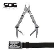 SOG 11 Tools Sync L Multi-tool Belt Buckle Mini Folding Pliers Pocket EDC Tools Kit