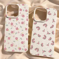 Japan Japan Korea Full Screen Fragrant Flower Apple Phone Case Compatible iPhone 11promax 15 14 13 1