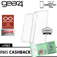 Gear4 Crystal Palace for Samsung Galaxy S21 Plus - D3O Material Technology - Clear (Barcode : 840056