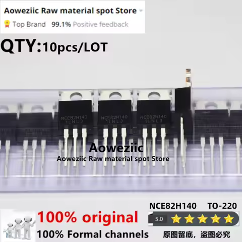 Aoweziic 2022+ 100% New Original NCE82H140 TO-220 NCE82H140D TO-263 N-channel MOS FET 82V 140A
