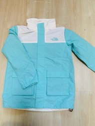 韓國 The North Face 童裝 防水風衣 外套130/150