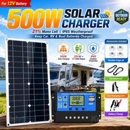 500W Monocrystalline Solar Panel Solar Charger Controller for Electric Fence Solar System Pagar Elek