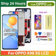 For OPPO A98 LCD Display Touch Screen  CPH2529  Digitizer Assembly